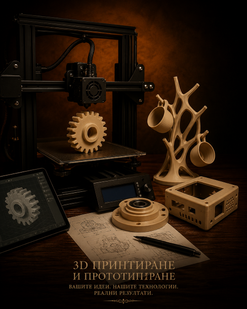 3D принтиране без граници за въображението